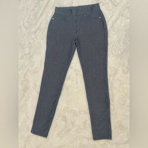 Michael Kors Navy Stretch Pants Leggings Size S